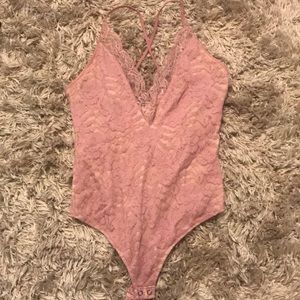 Lace tank onesie, lightly worn, gorgeous!!